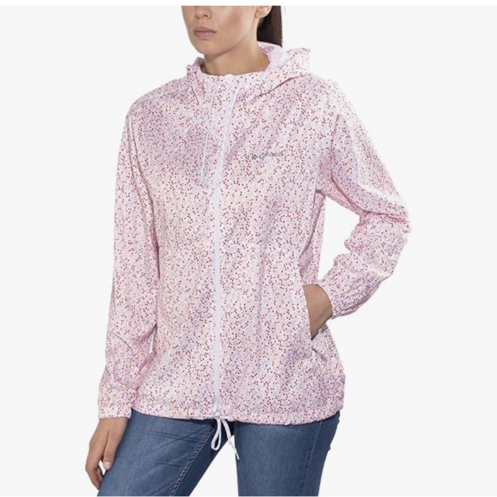 Columbia Ladies' Waterproof‎ Flash Forward Windbreaker Rain Jacket.